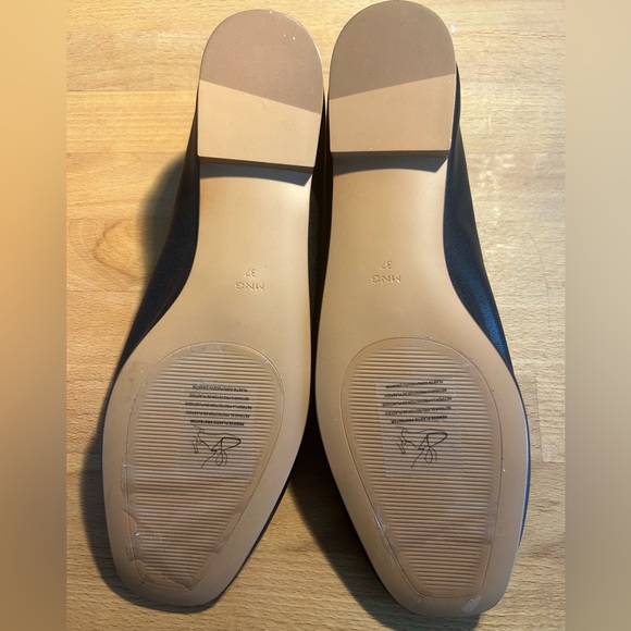 MANGO - New without box - Size 37 - Leather Flats - Picture 5 of 5
